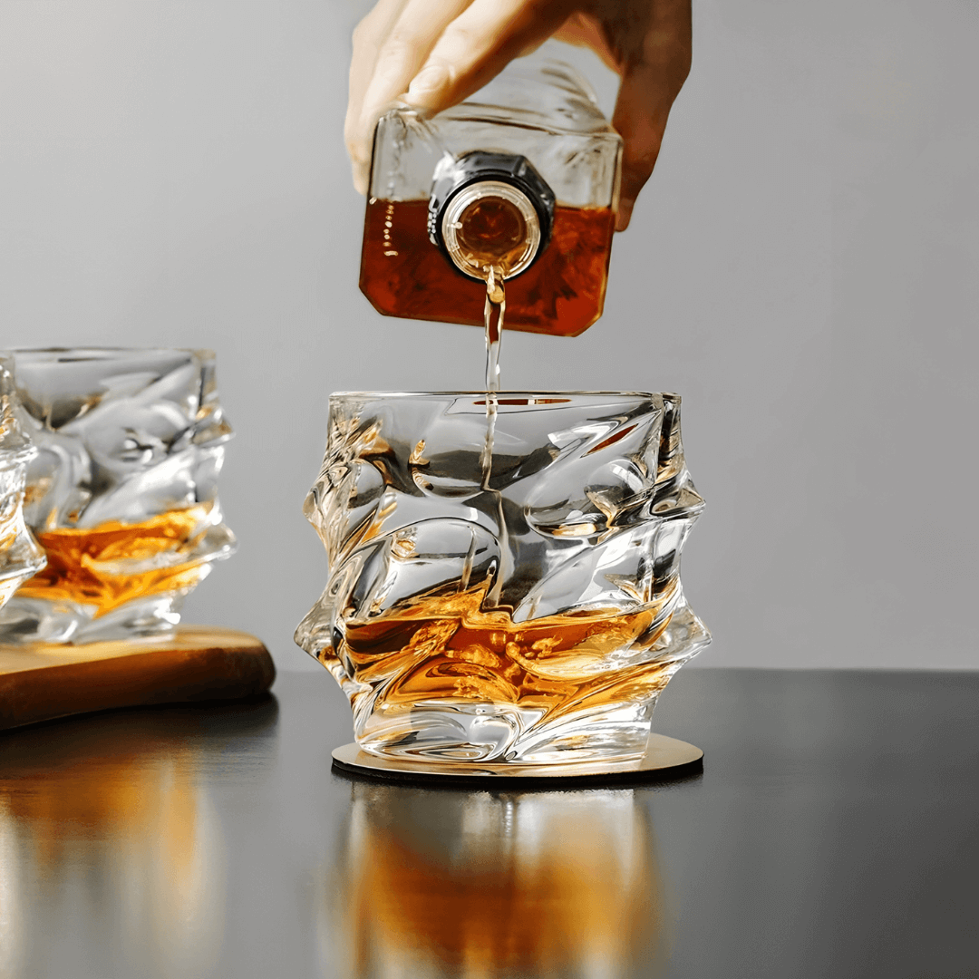 Arashi Japanisches Kristall Whiskyglas