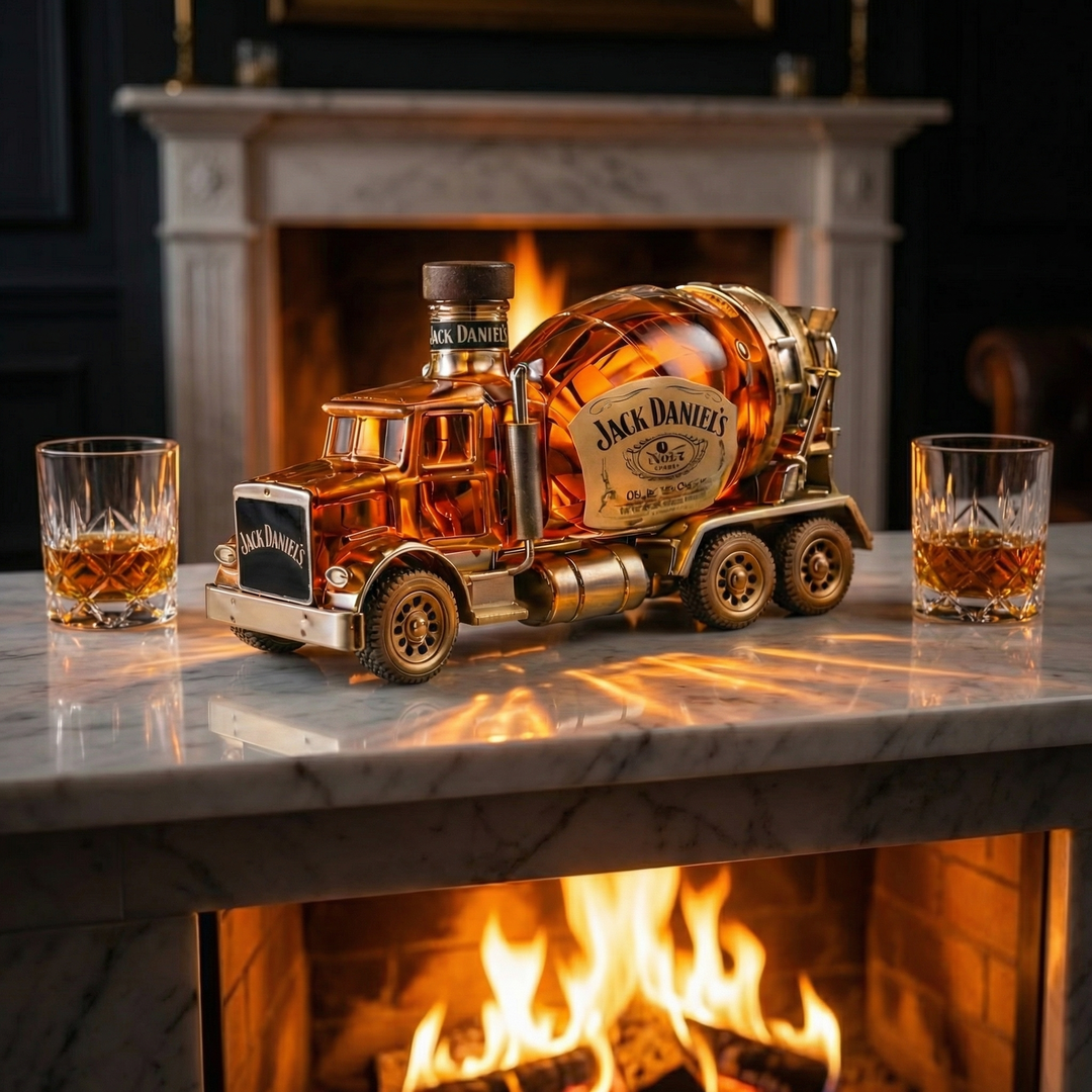 Whisky-Dekanter – Lkw Edition