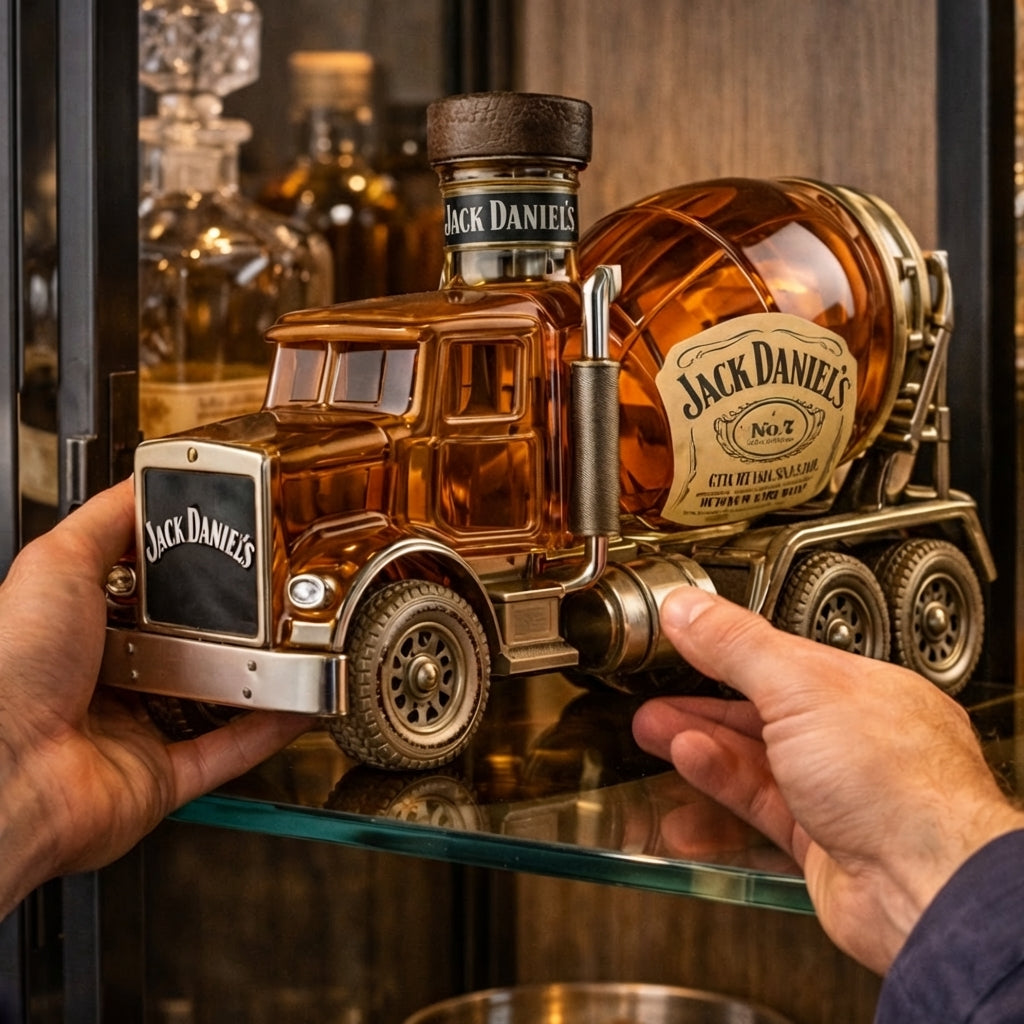 Whisky-Dekanter – Lkw Edition