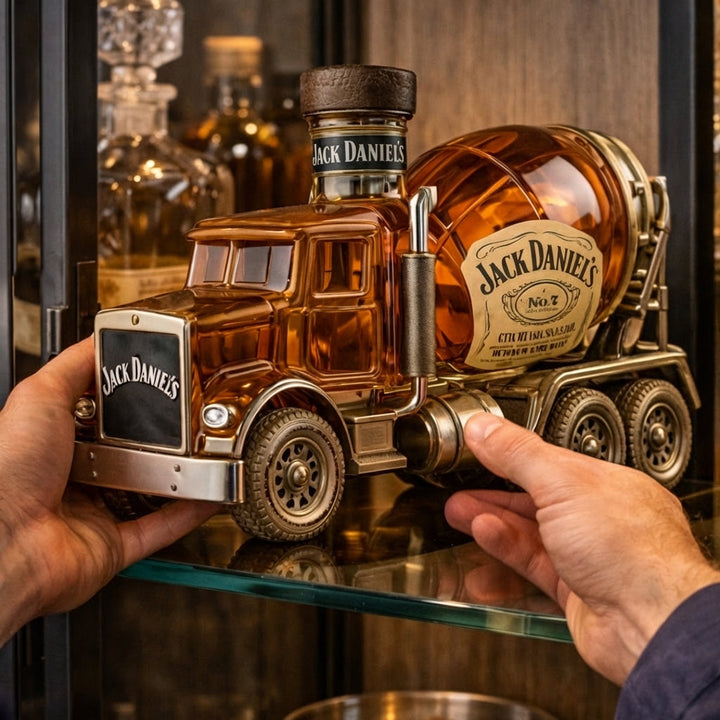 Whisky-Dekanter – Lkw Edition