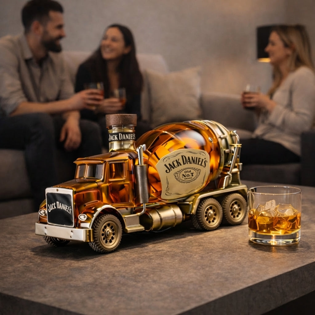 Whisky-Dekanter – Lkw Edition