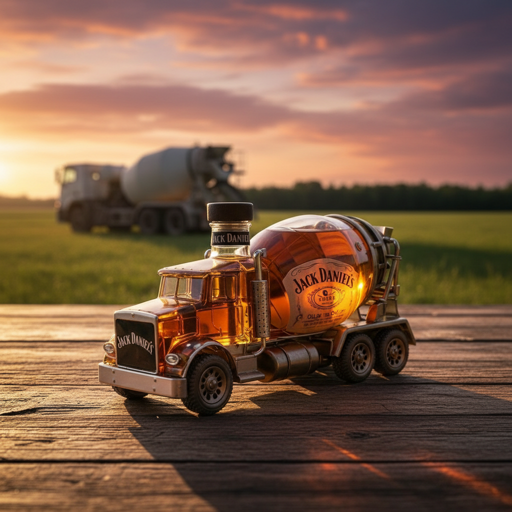 Whisky-Dekanter – Lkw Edition