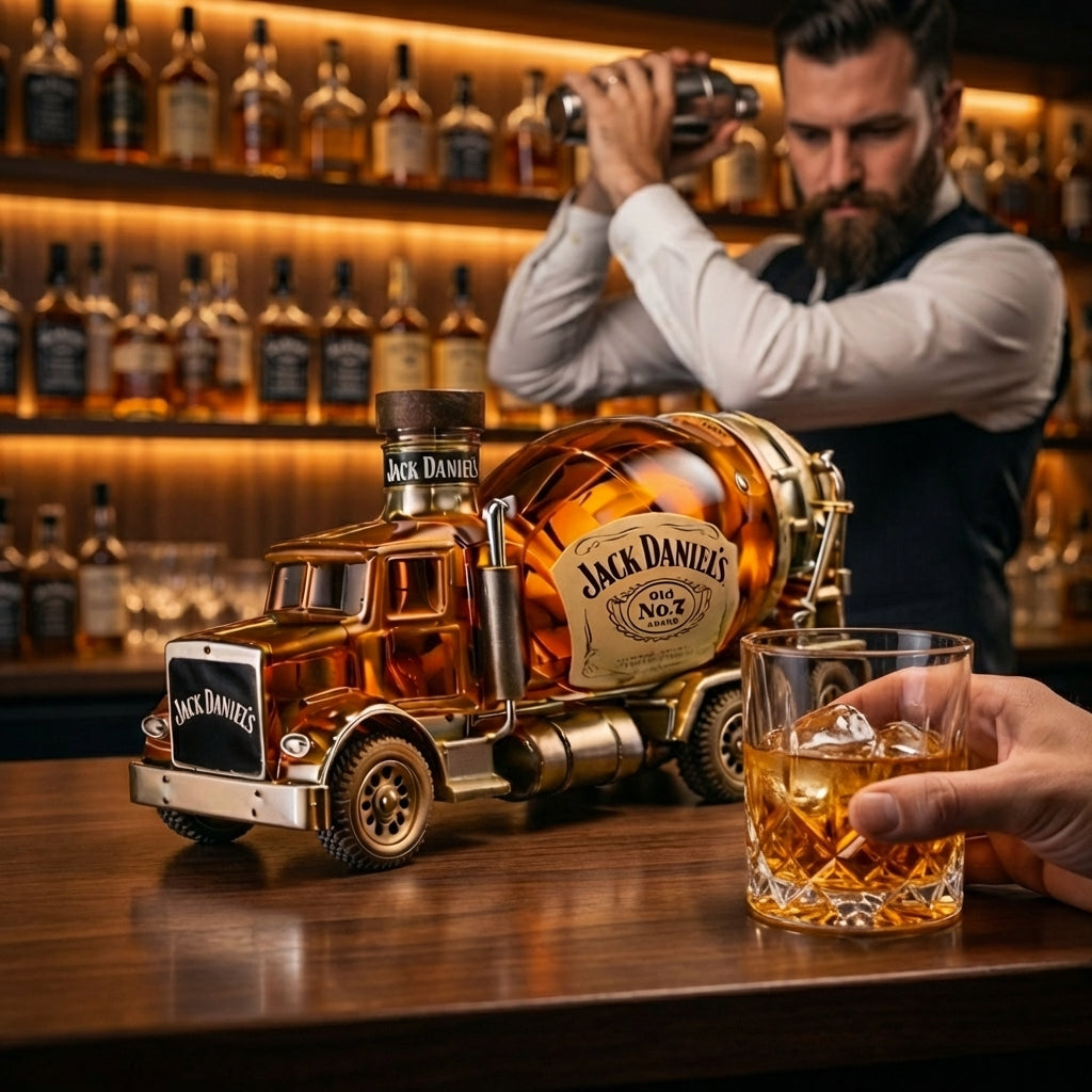 Whisky-Dekanter – Lkw Edition