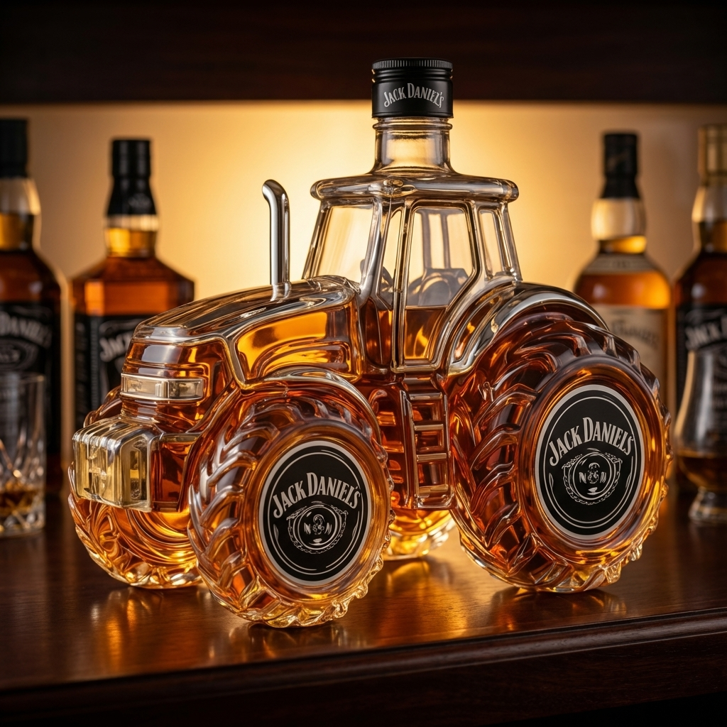 Whisky-Dekanter – Spezialedition Traktor