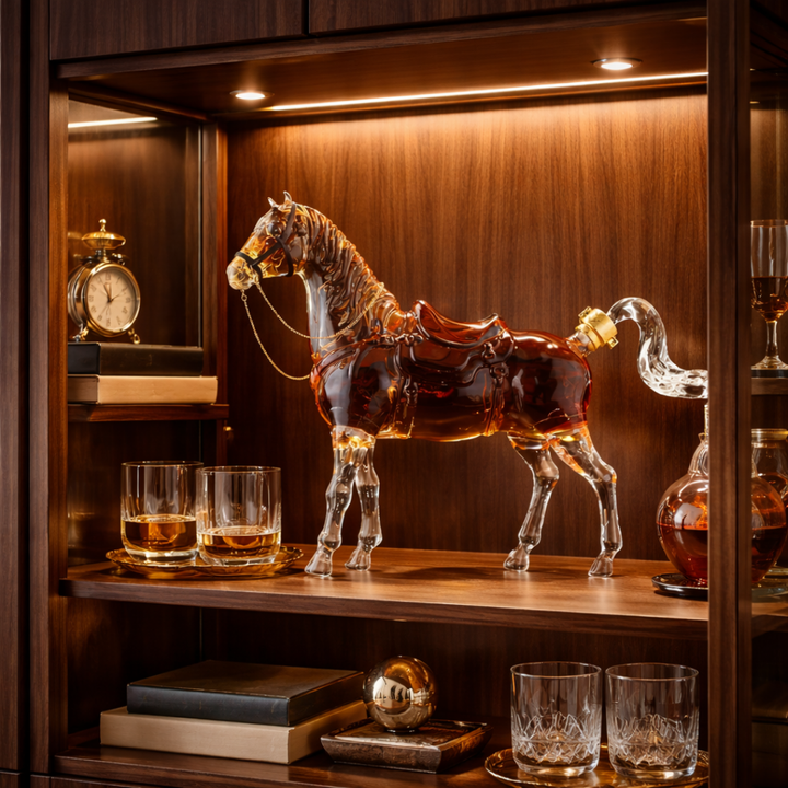 Whisky-Dekanter – Pferde Edition