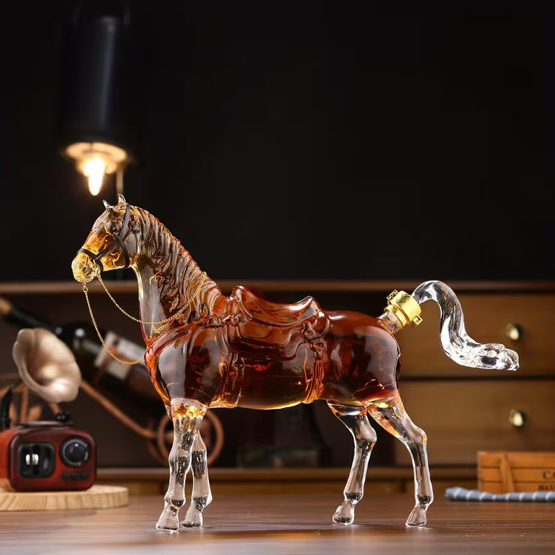 Whisky-Dekanter – Pferde Edition