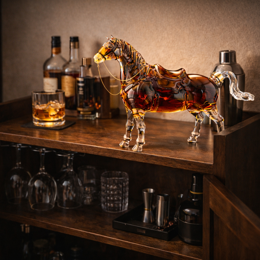 Whisky-Dekanter – Pferde Edition