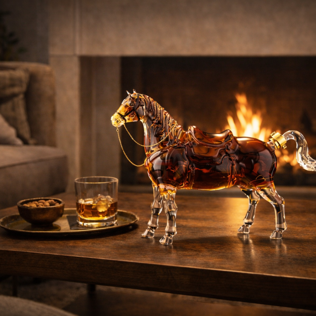 Whisky-Dekanter – Pferde Edition