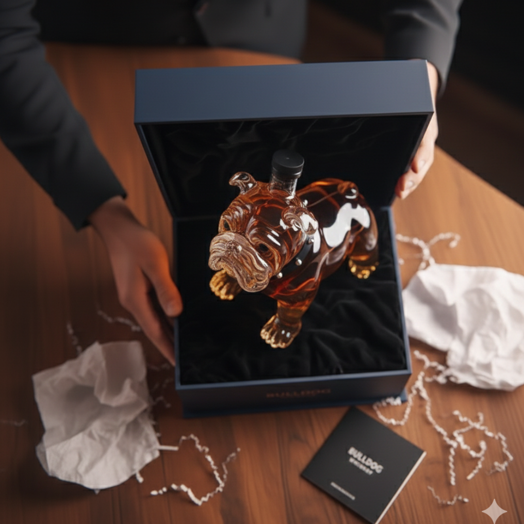 Whisky-Dekanter – Bulldoggen Edition