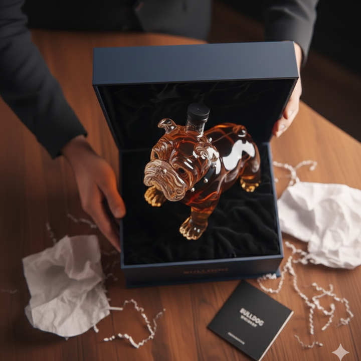 Whisky-Dekanter – Bulldoggen Edition