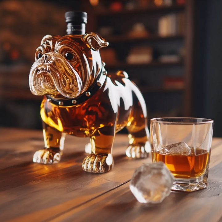 Whisky-Dekanter – Bulldoggen Edition