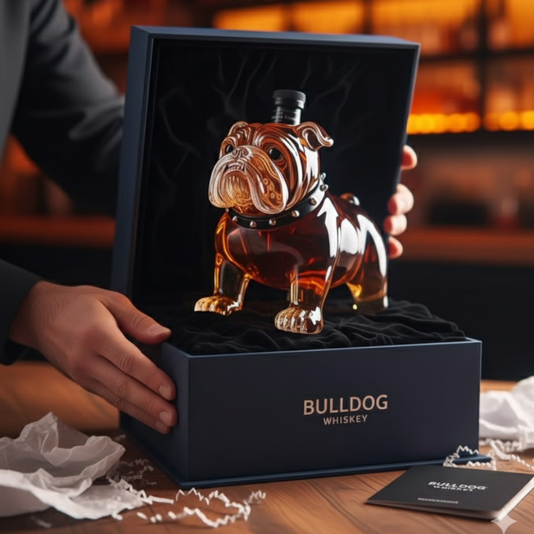 Whisky-Dekanter – Bulldoggen Edition
