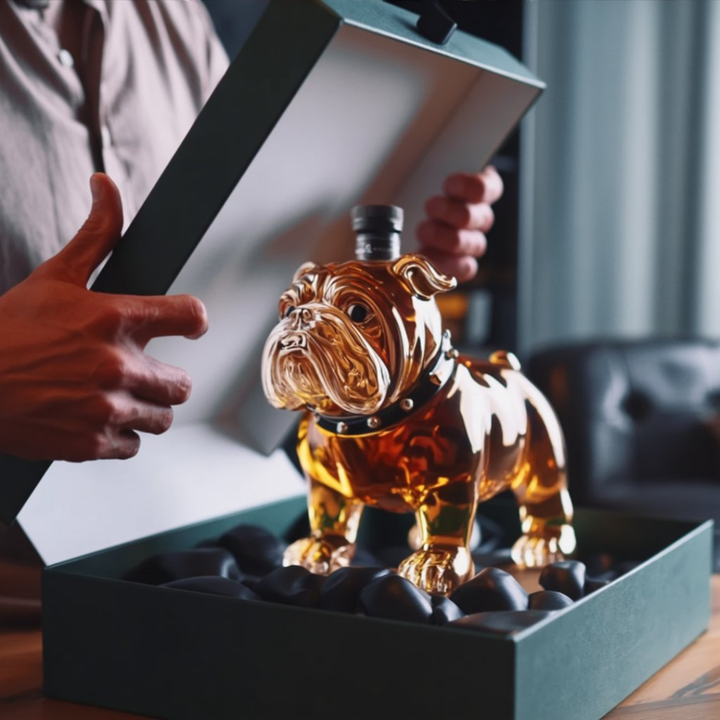 Whisky-Dekanter – Bulldoggen Edition