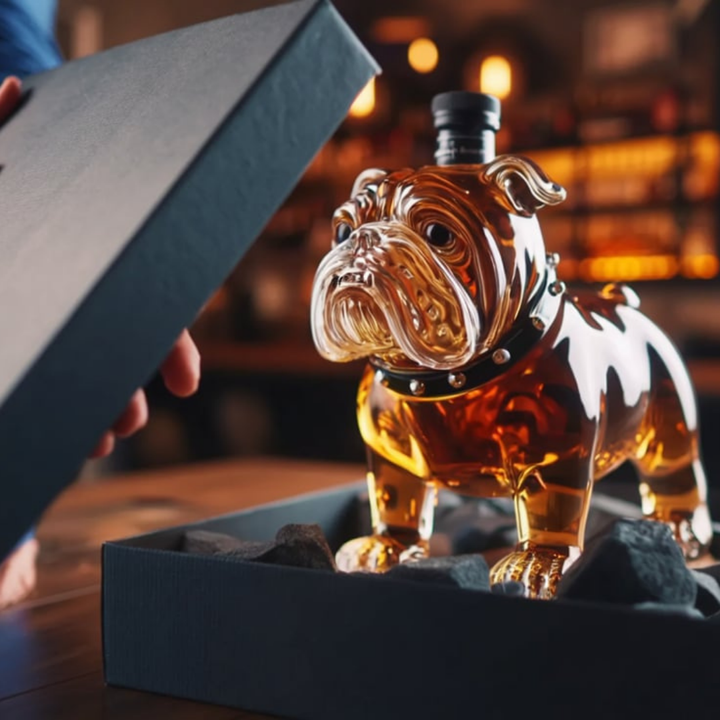 Whisky-Dekanter – Bulldoggen Edition