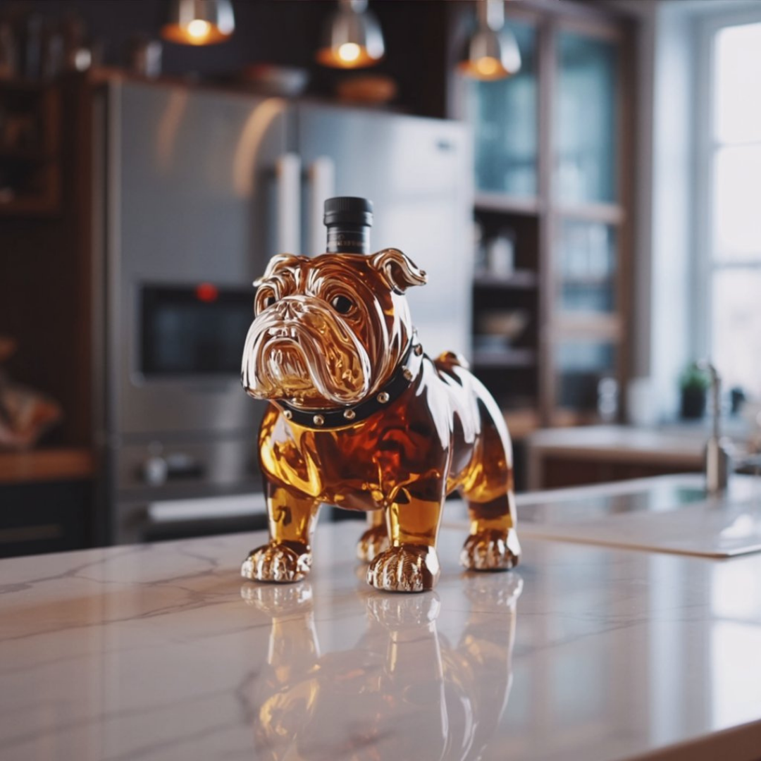 Whisky-Dekanter – Bulldoggen Edition
