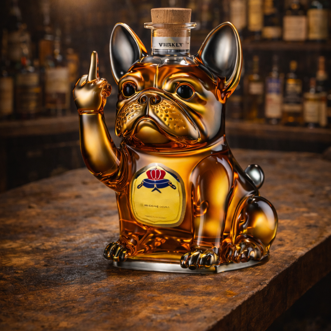 Whisky-Dekanter – Hunde Edition Klassik