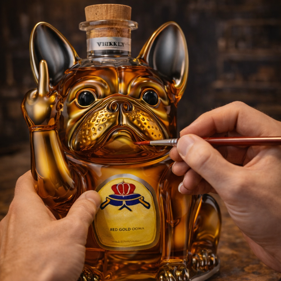 Whisky-Dekanter – Hunde Edition Klassik