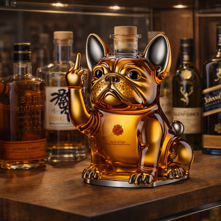 Whisky-Dekanter – Hunde Edition Klassik