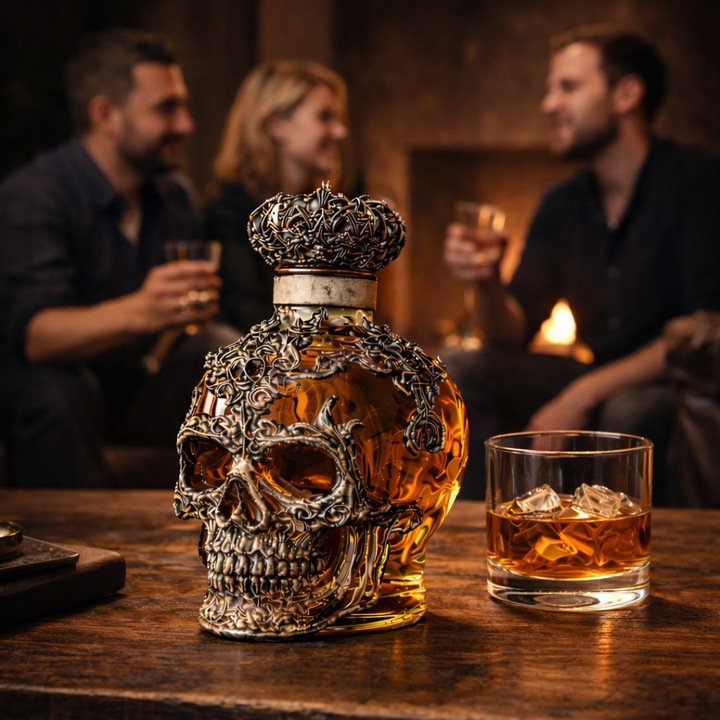 Whisky-Dekanter – Totenkopf Edition