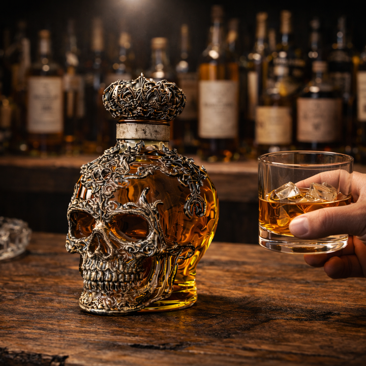 Whisky-Dekanter – Totenkopf Edition