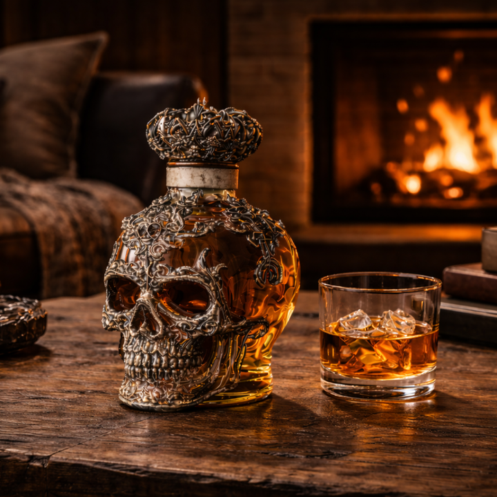 Whisky-Dekanter – Totenkopf Edition