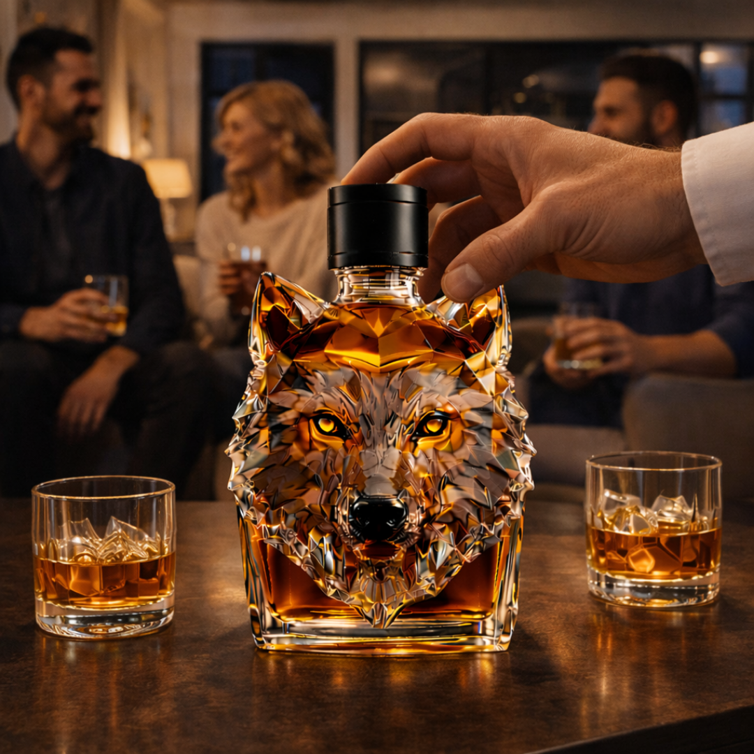 Whisky-Dekanter – Wolf Edition