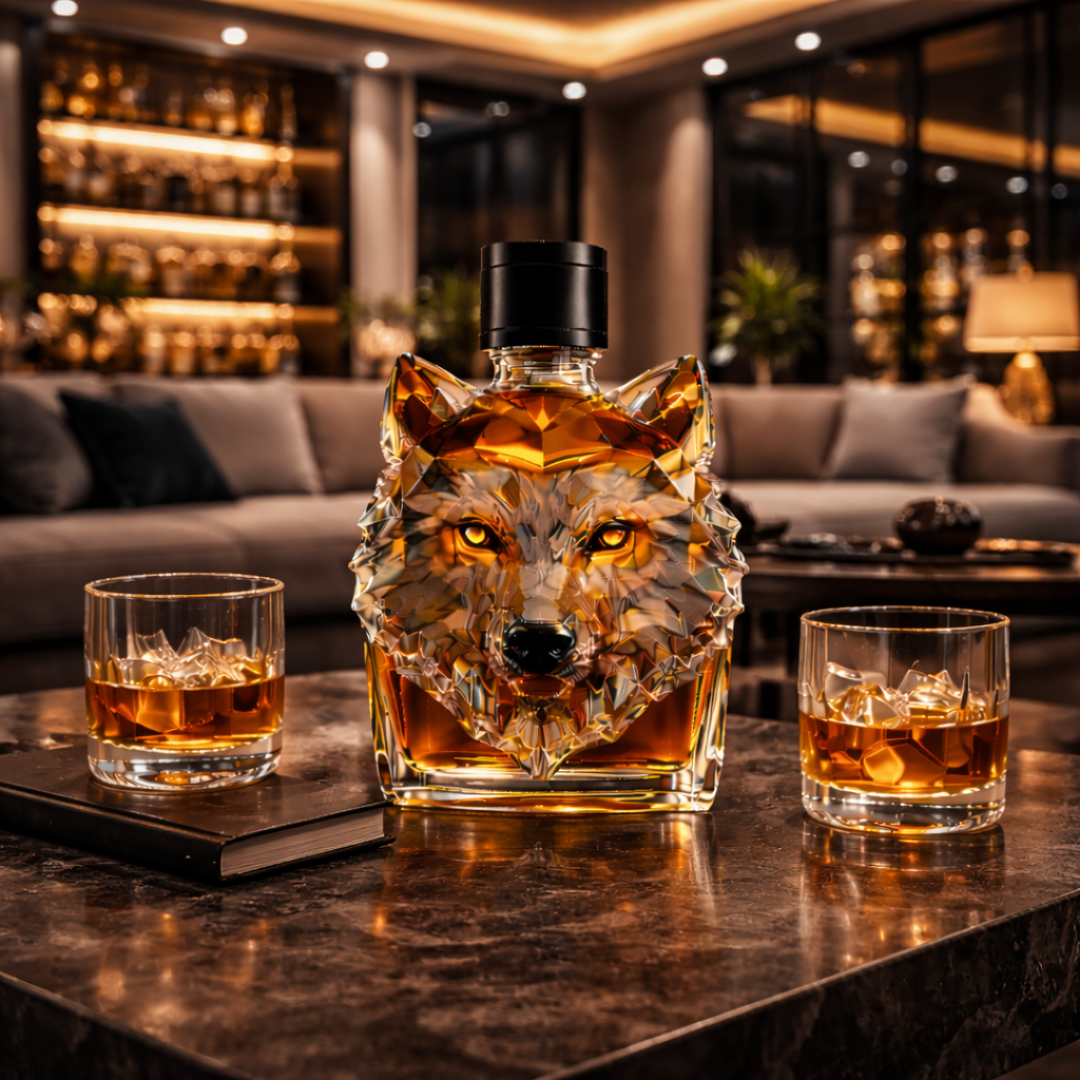 Whisky-Dekanter – Wolf Edition