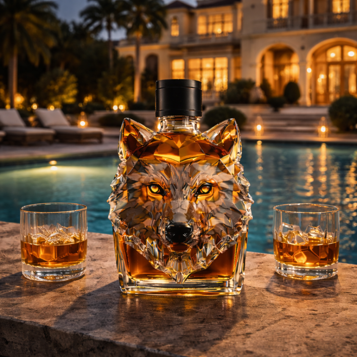 Whisky-Dekanter – Wolf Edition