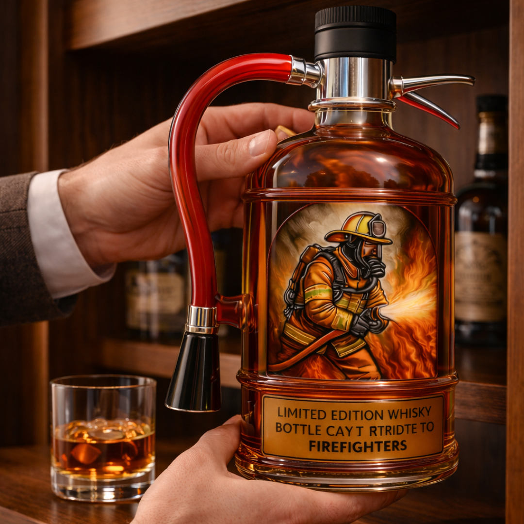 Whisky-Dekanter – Feuerlöscher Edition