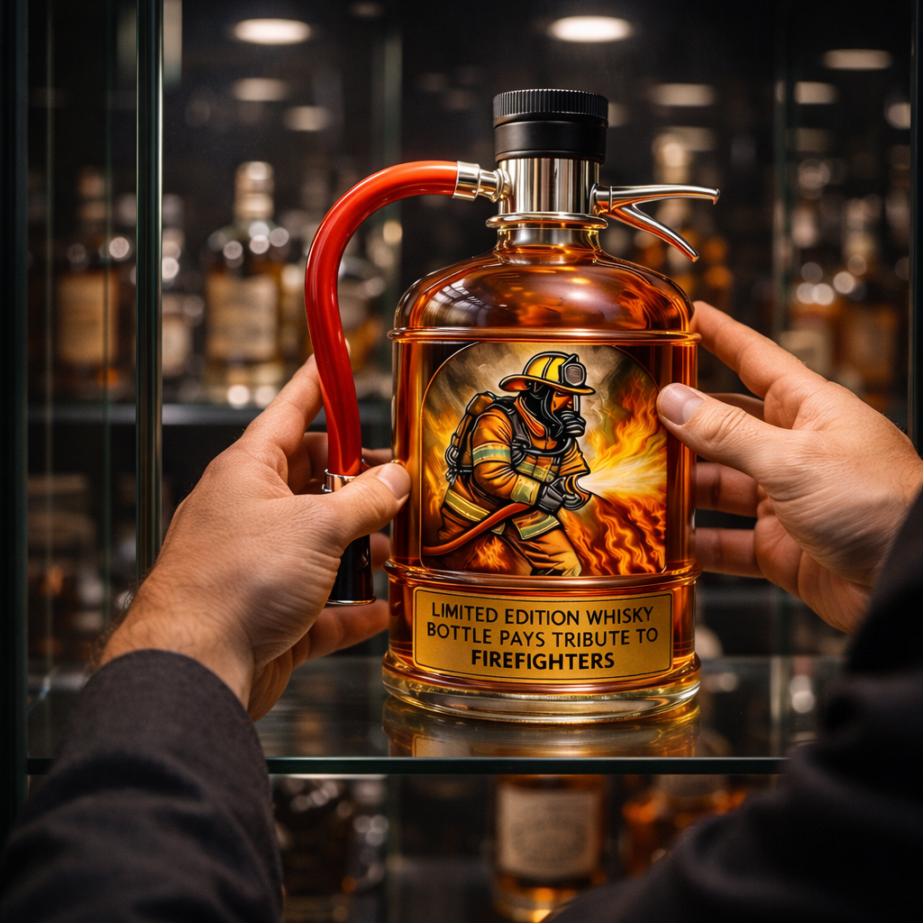 Whisky-Dekanter – Feuerlöscher Edition