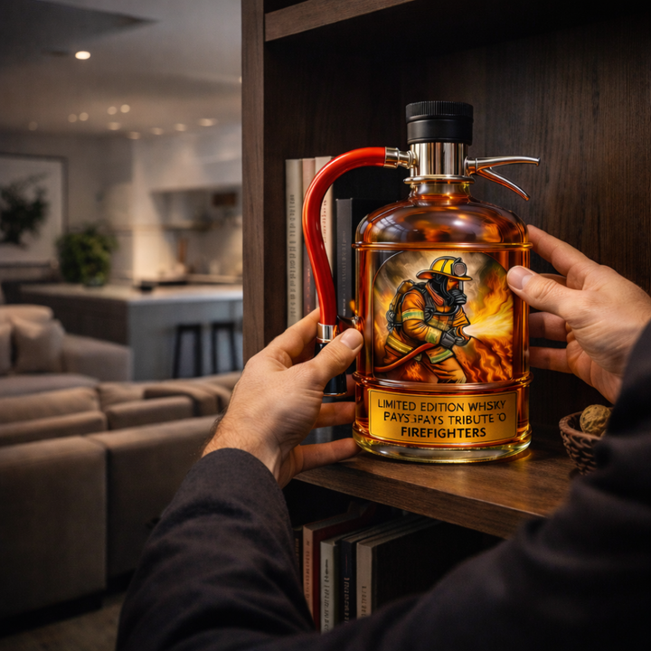 Whisky-Dekanter – Feuerlöscher Edition