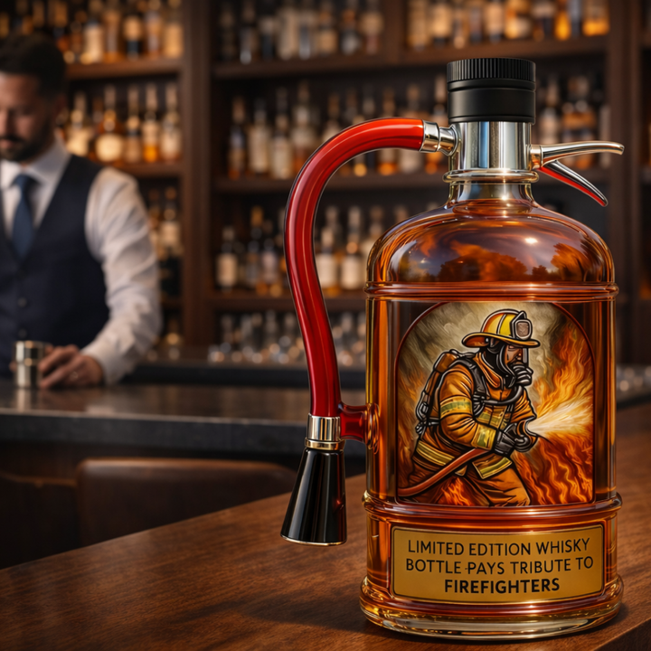 Whisky-Dekanter – Feuerlöscher Edition