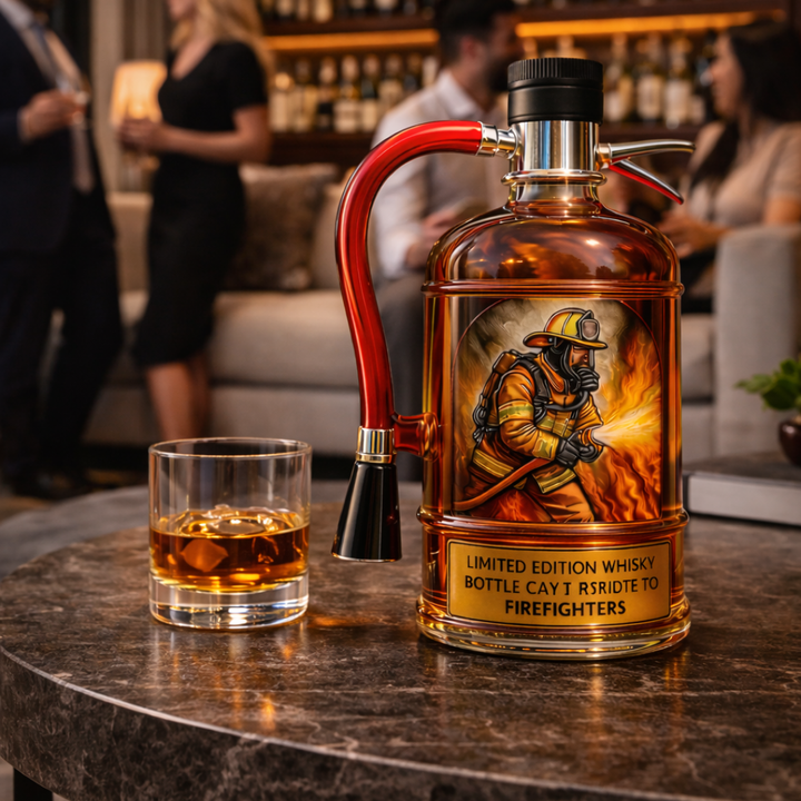 Whisky-Dekanter – Feuerlöscher Edition