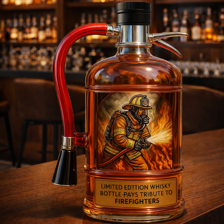 Whisky-Dekanter – Feuerlöscher Edition
