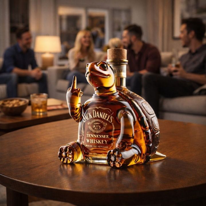 Whisky-Dekanter – Schildkröten Edition