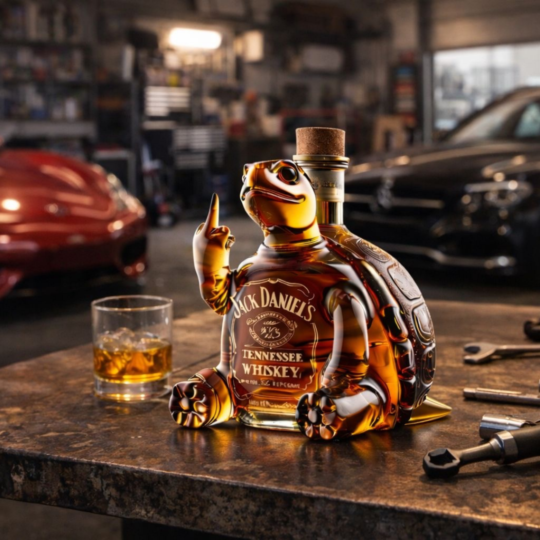 Whisky-Dekanter – Schildkröten Edition