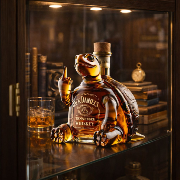 Whisky-Dekanter – Schildkröten Edition