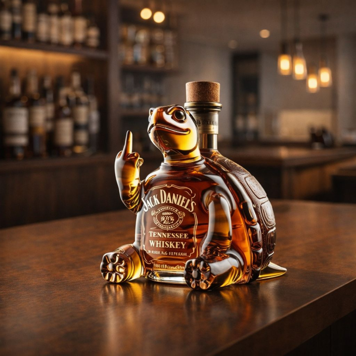Whisky-Dekanter – Schildkröten Edition