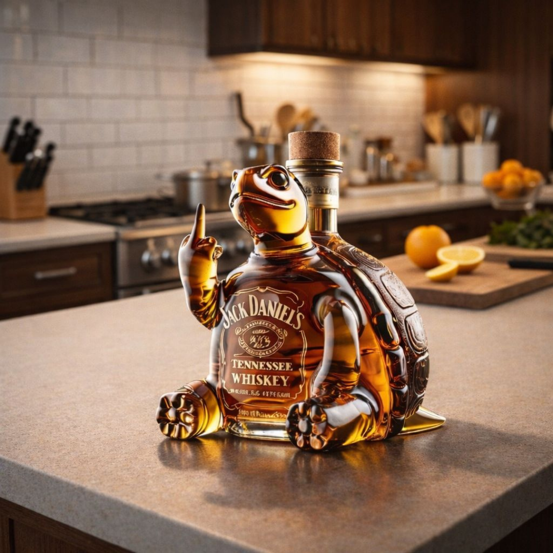 Whisky-Dekanter – Schildkröten Edition