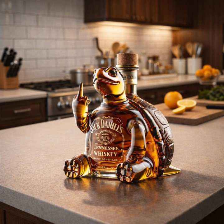 Whisky-Dekanter – Schildkröten Edition