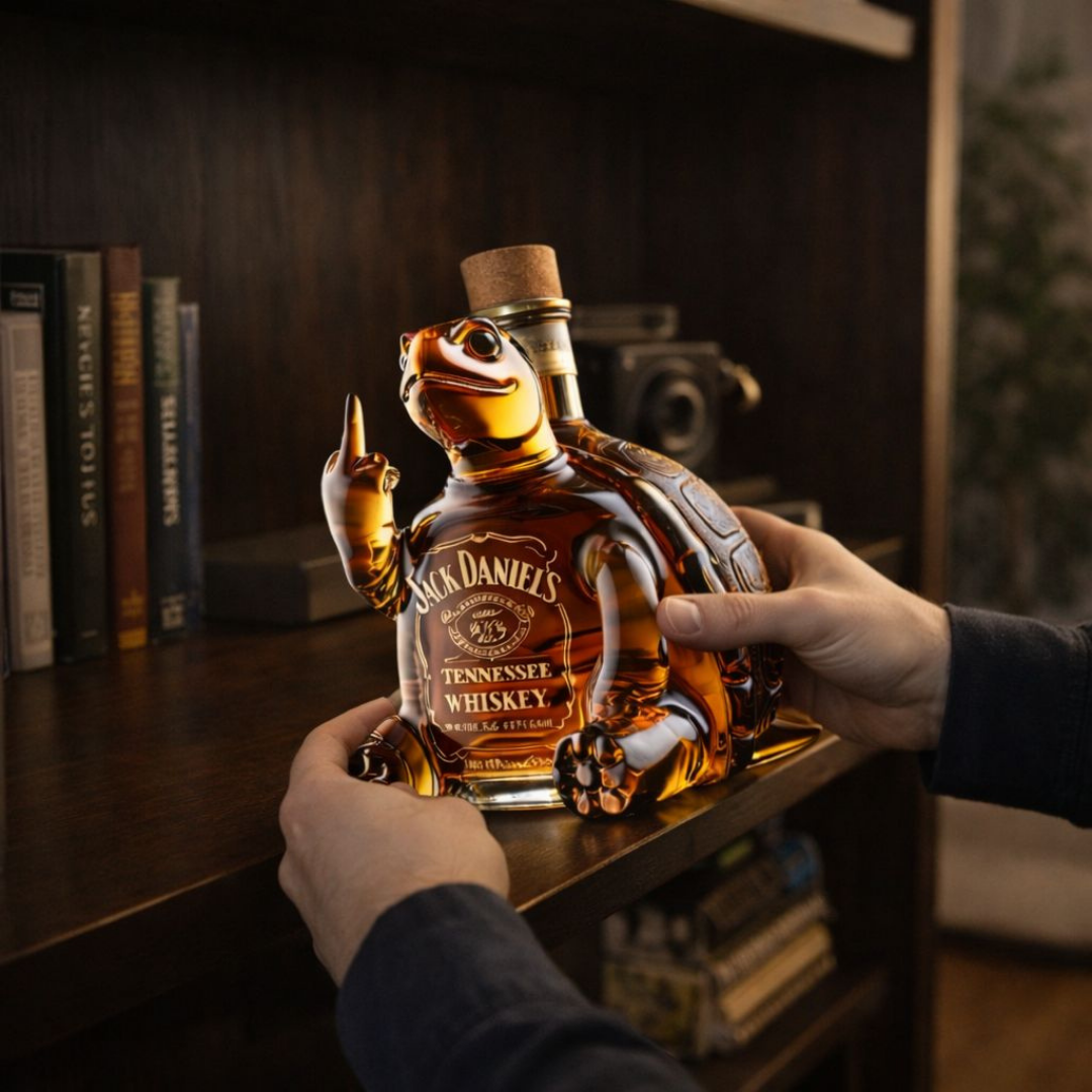 Whisky-Dekanter – Schildkröten Edition
