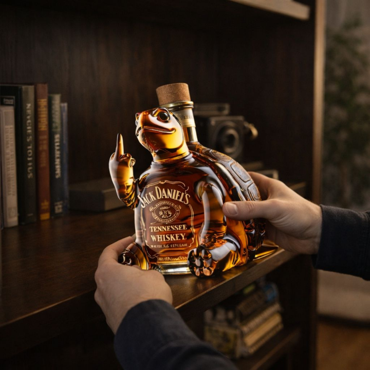 Whisky-Dekanter – Schildkröten Edition