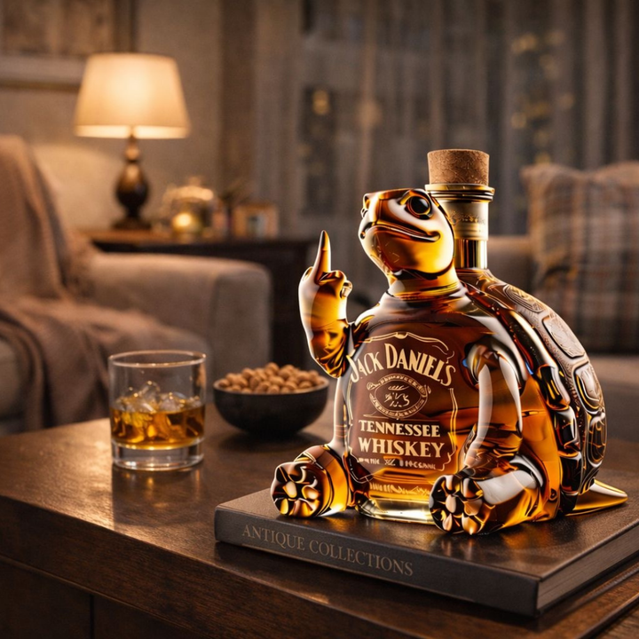 Whisky-Dekanter – Schildkröten Edition