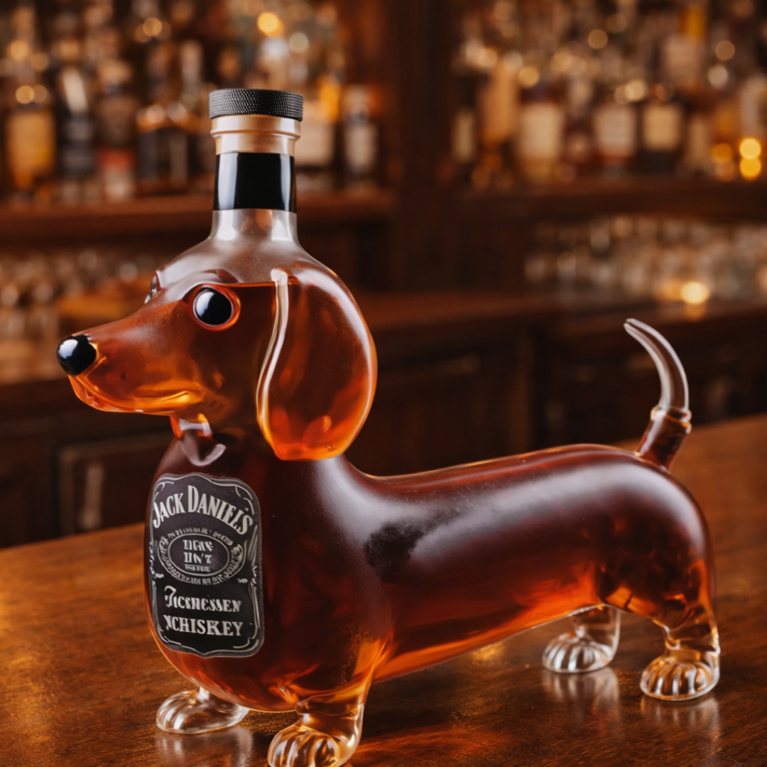 Whisky-Dekanter – Dackel Edition
