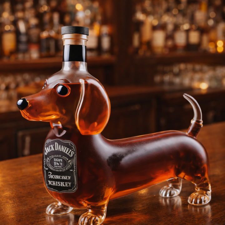 Whisky-Dekanter – Dackel Edition