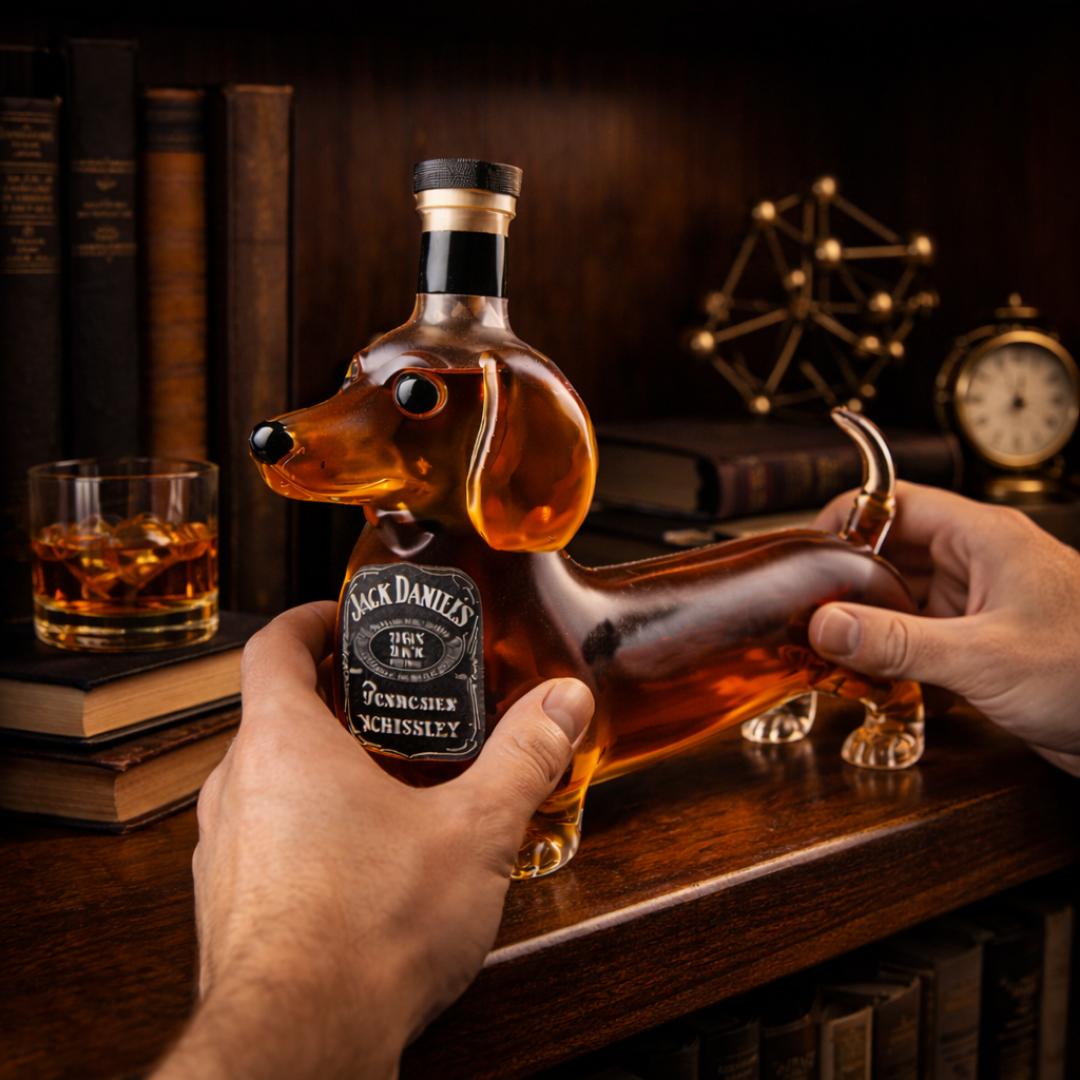 Whisky-Dekanter – Dackel Edition