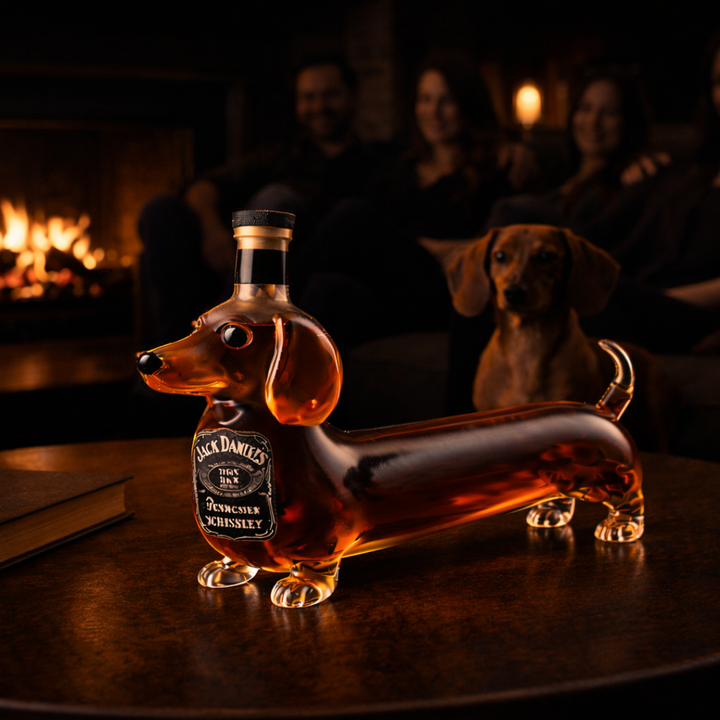 Whisky-Dekanter – Dackel Edition