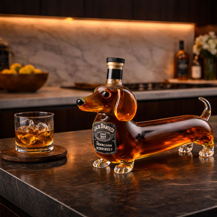 Whisky-Dekanter – Dackel Edition