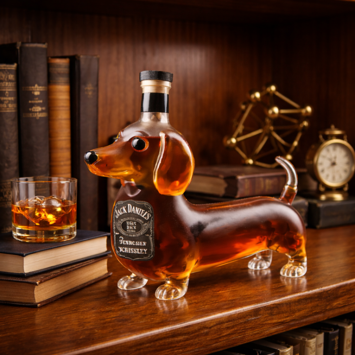 Whisky-Dekanter – Dackel Edition