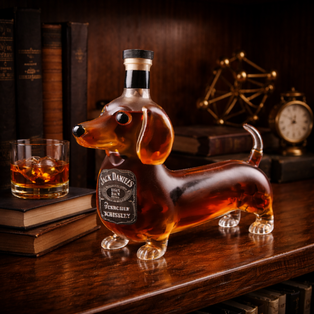 Whisky-Dekanter – Dackel Edition